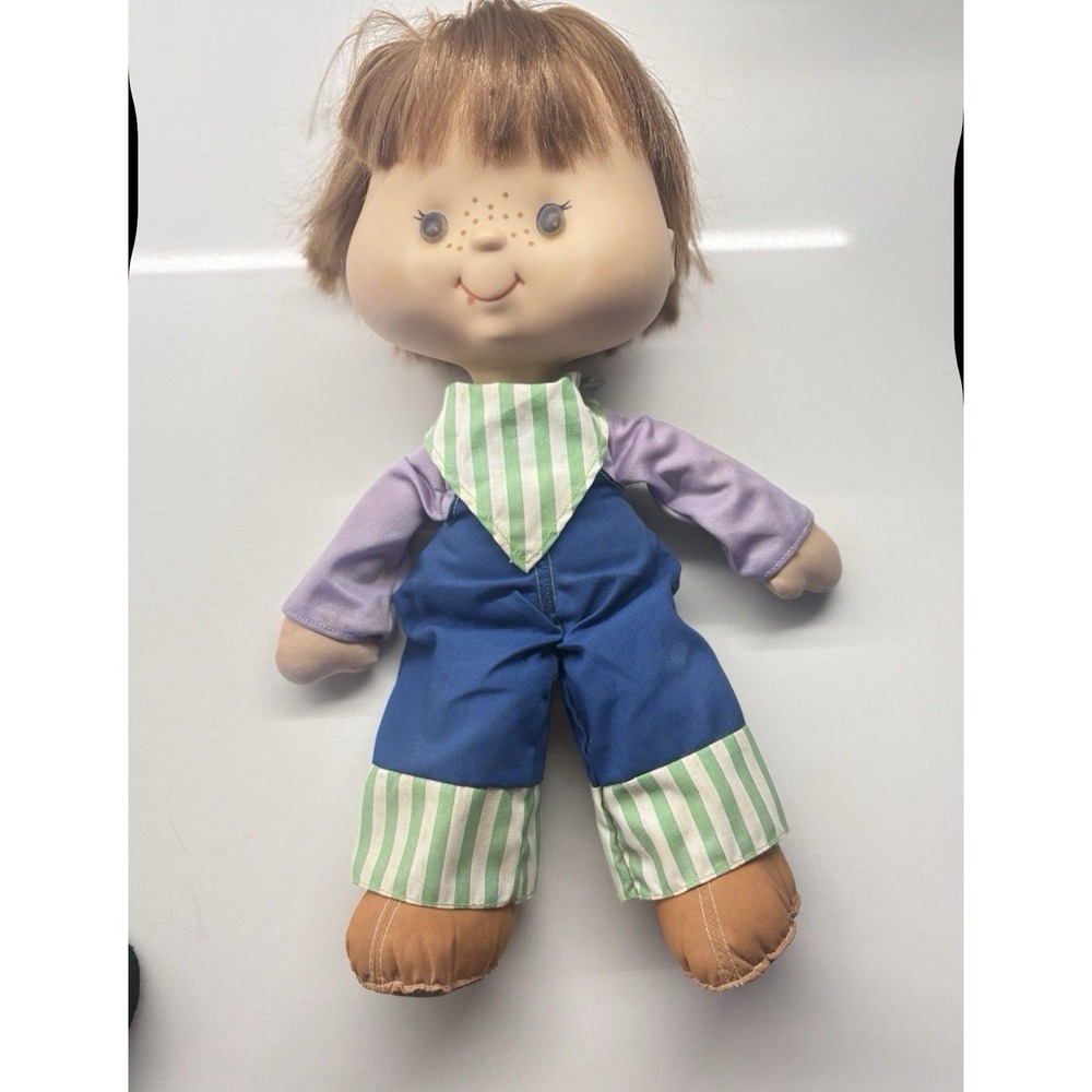 Vtg '80s AMERICAN GREETINGS Huckleberry Pie BIG Head Doll STRAWBERRY SHORTCAKE
